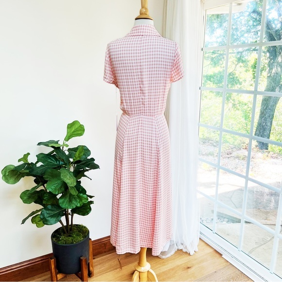 Anthropologie Reformation gingham midi dress - Picture 12 of 12